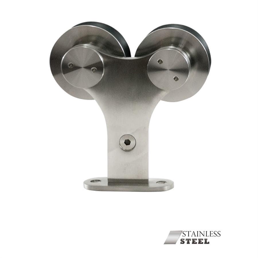 Jako Cy-150Two Wheel Modern Bandoor Miami 3 Wood Door  Sliding System