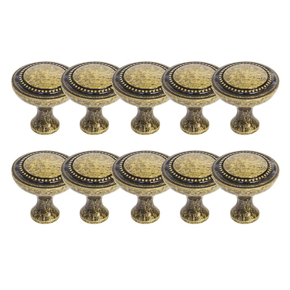 Design House 182386 Regal Cabinet Knob In Brushed Nickel, 10-Pack