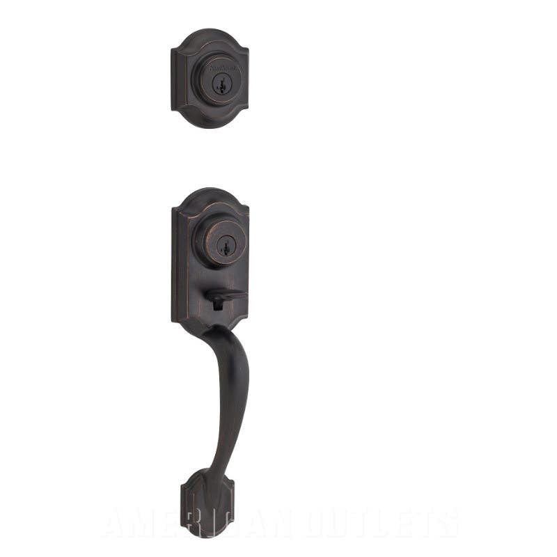 Kwikset 553MNH Montara Two Point Locking Handleset - Single Cylinder