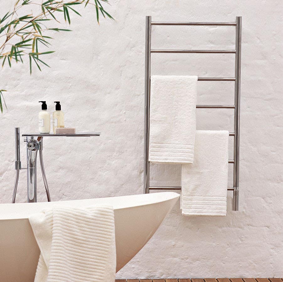 Amba Jeeves Model F Straight 7-Bar Hardwired Drying Rack