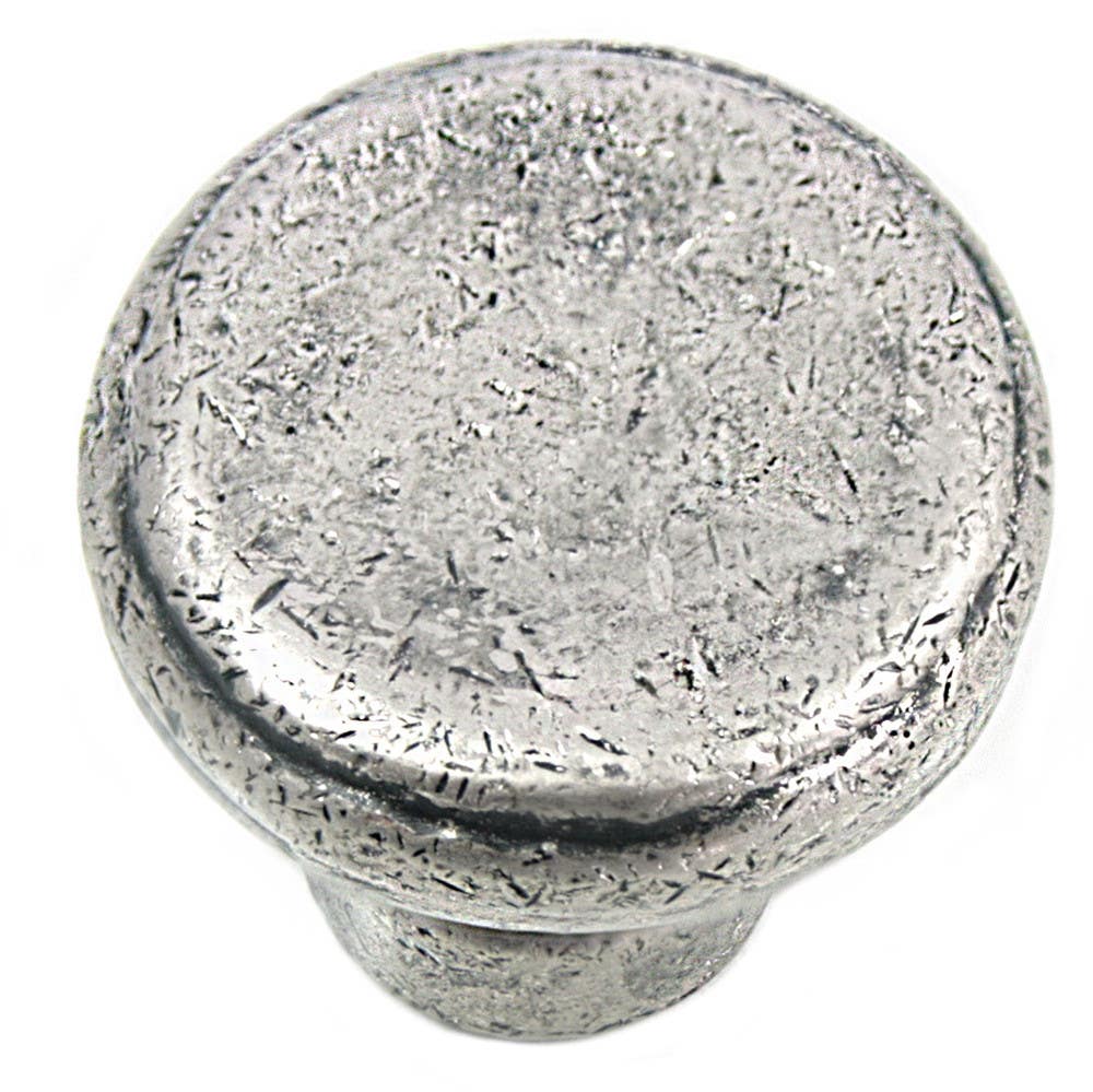 MNG Hardware 84300 Series Large Button Knob - Riverstone