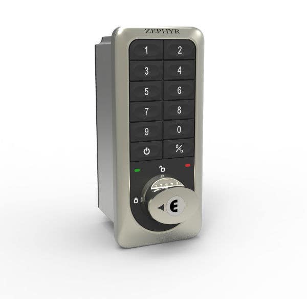 Zephyr 6200 Professional Series Electronic RFID Lock, Keypad and User Card Access