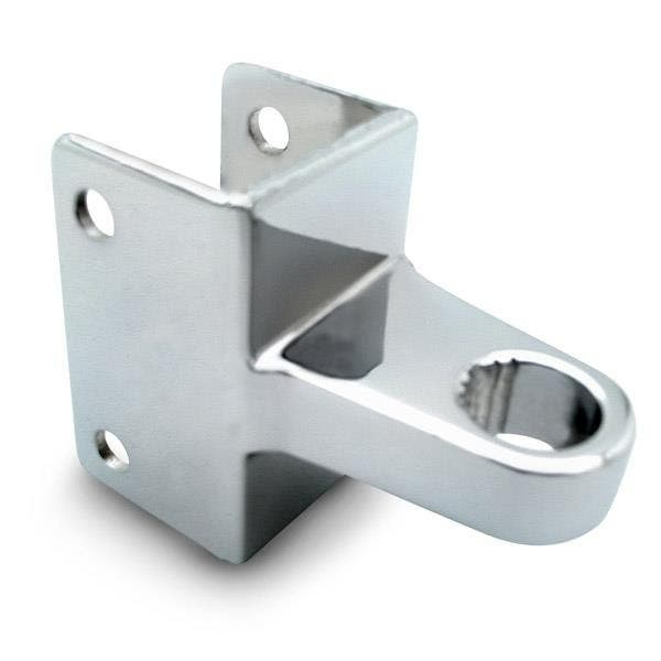 Jacknob 3540 Hinge Bracket 1-1/4" Post M,Chrome Plated Zamac