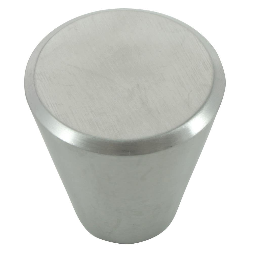 Laurey 89101 Melrose Stainless Steel 1-1/4" Cone Knob
