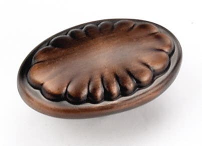 Laurey 24300 Series 1 5/8" Windsor Flower Knob,Venetian Bronze