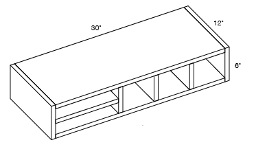 KCD Shaker Wall Organizer