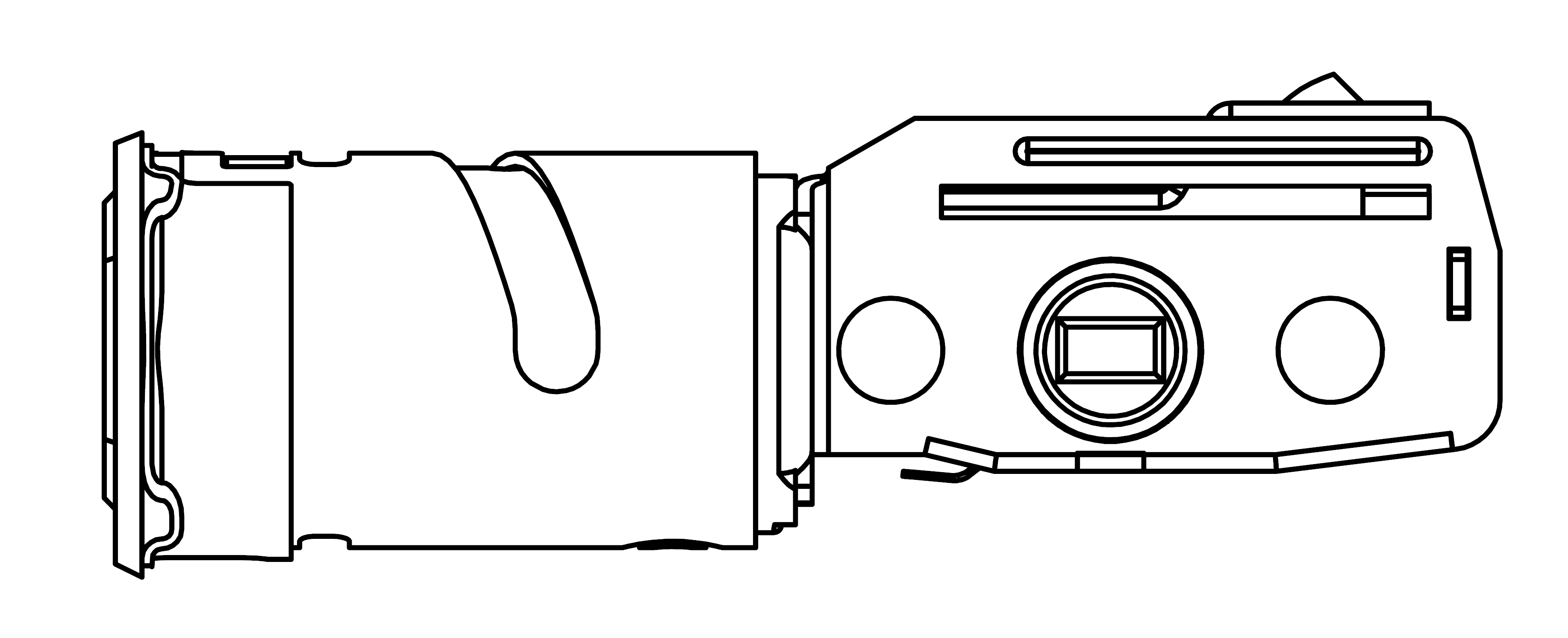 ACCENTRA (formerly Yale) YR01D4 Adjustable Deadbolt Latch For 820, 840, 860 Deadbolt & Handleset