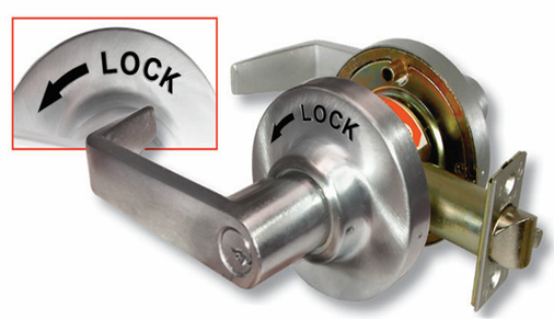 Marks USA LA318 LocDown Series Maximum Security Mortise Lockset, Finish - Satin Stainless Steel