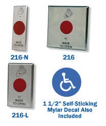 MS Sedco 216 Series Infrared Touchless Switch