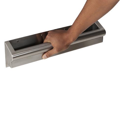 Whitehall 1110-1 24" Grab Bar, L-Shaped Closure Plate