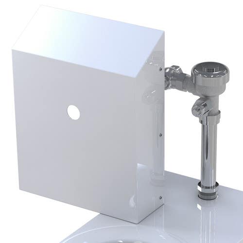Whitehall WH2802-SLPT Toilet Series Ligature-Resistant Box with Flush Valve for Top Supply Toilet