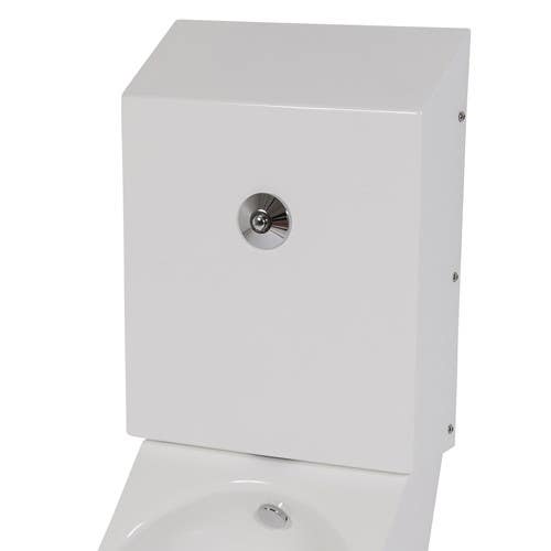 Whitehall WH2802-SLPT Urinal Series Ligature-Resistant Box with Flush Valve for Top Supply Urinal