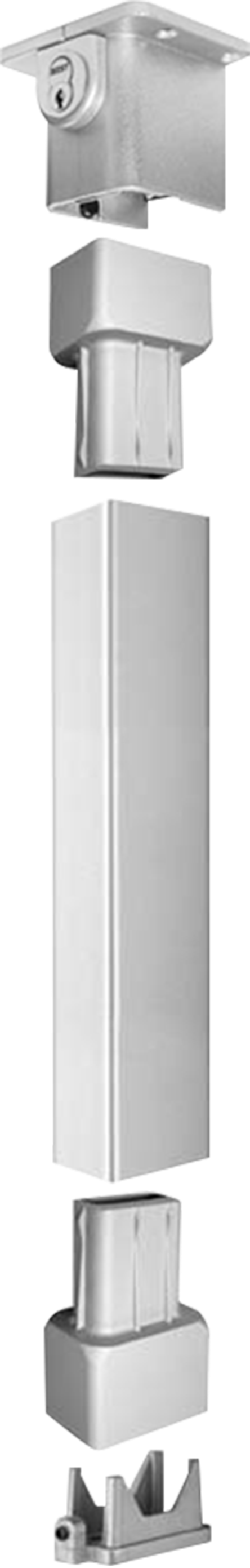 Precision KR822 Key Removable Mullion - 2" x 3" x 8'-0"