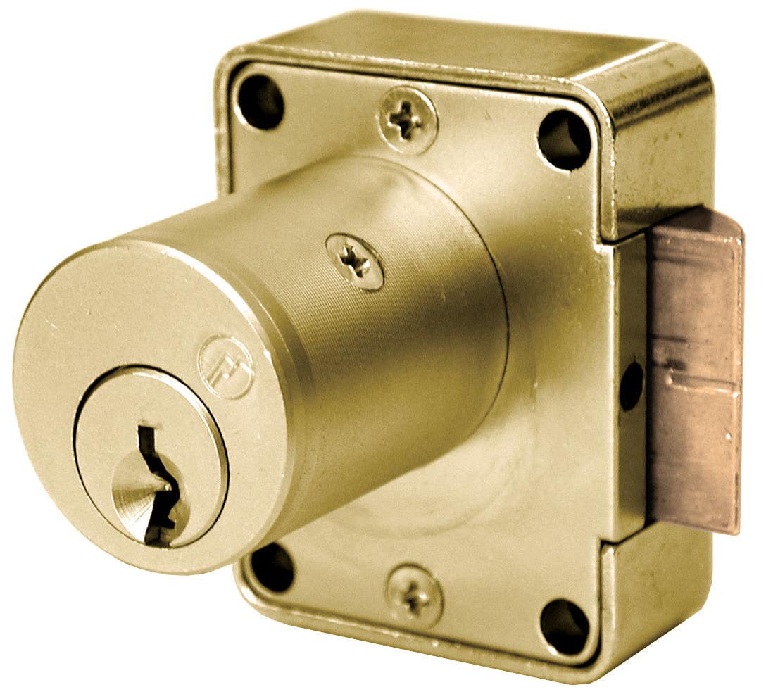 Olympus 999 Door Latch Lock, Satin Chrome