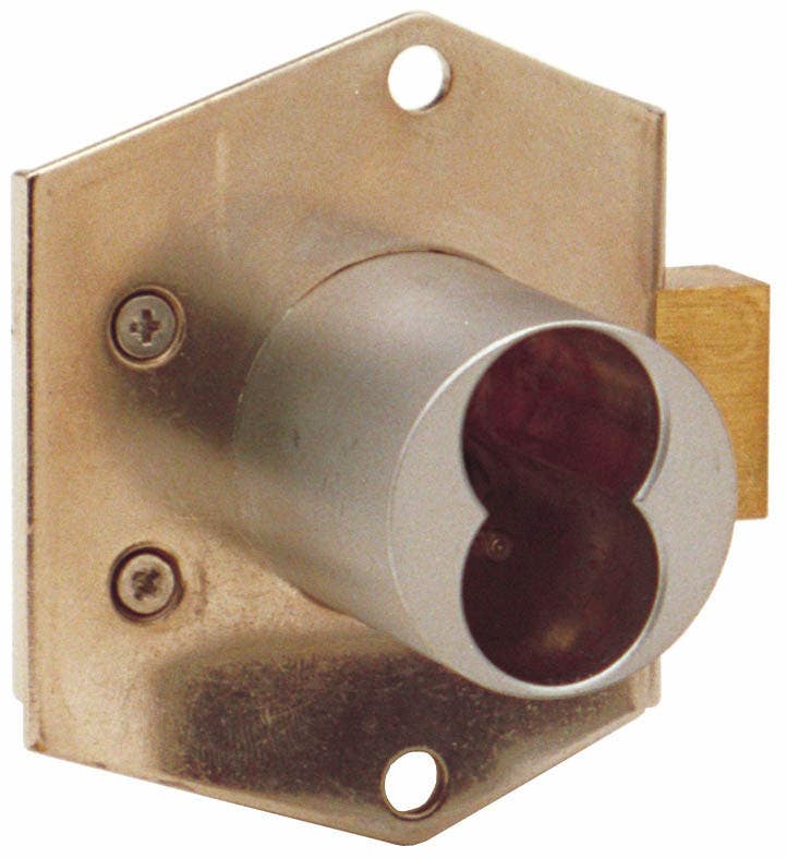 Olympus CR1125RD Rim Mount Deadbolt Lock, Corbin 6 or 7 pin IC