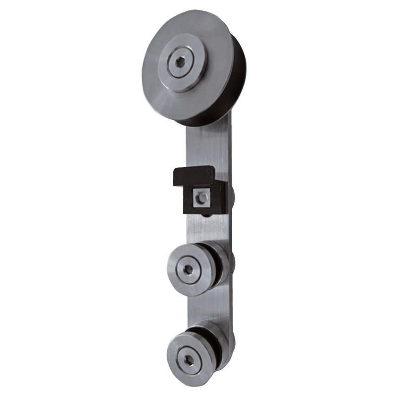 ABP-Beyerle 110 Baluga Series Barn Door Hardware Set for Glass Doors