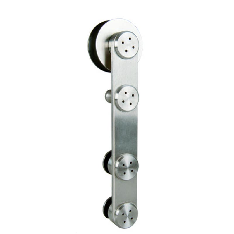 ABP-Beyerle USU44DS Flatec I Series Barn Door Hardware Set for Glass Doors
