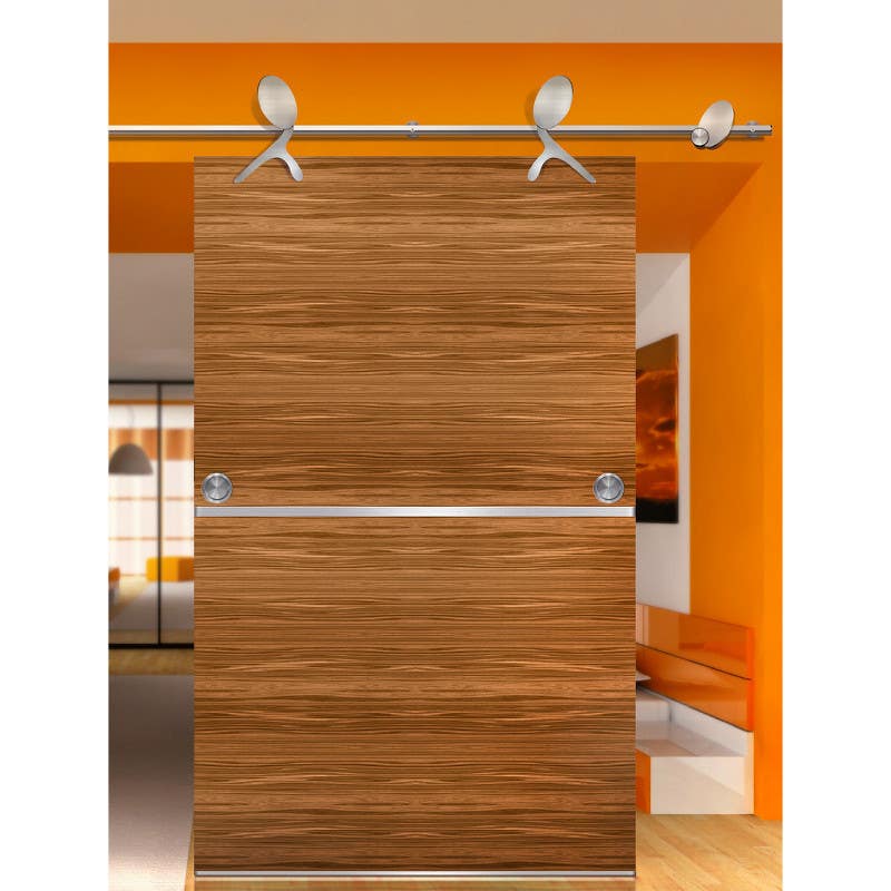 ABP-Beyerle USU92 Skater Series Barn Door Hardware Set for Wooden Doors