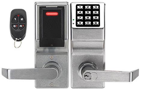 Alarm Lock DL2700LD Trilogy T2 Digital Lock w/ Classroom Lockdown Indicator & Keyfob, Satin Chrome