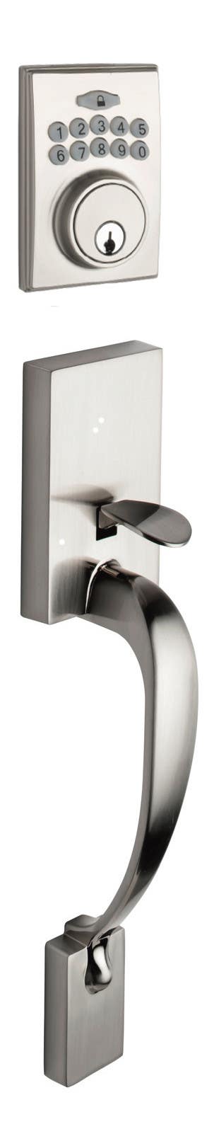 Copper Creek FZE2610 Fashion Electronic Solid Die Cast Zinc Handleset