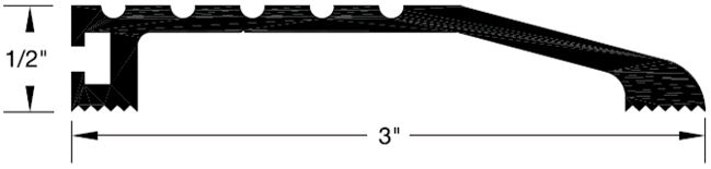 Reese S28 Thresholds, Half Saddle