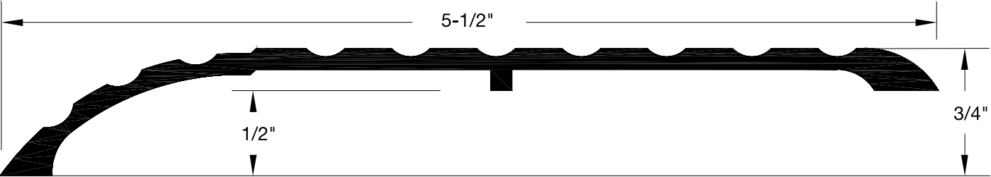 Reese S51 Thresholds, Offset Saddle