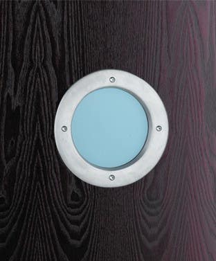 Philip Watts Midi Style Aluminum Porthole Kit for 35mm/45mm Doors