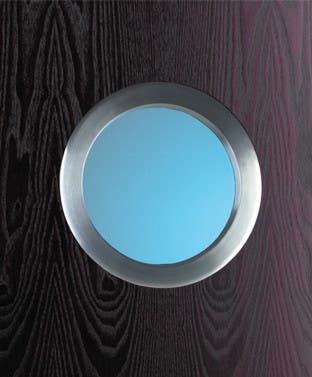 Philip Watts PH1 Style Aluminum Porthole Kit for 35mm/44mm Doors