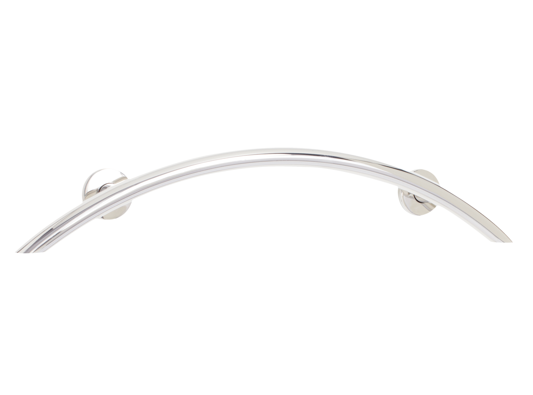 Seachrome GW-3430-QCR Crescent Grab Bar, 30" x 6" Size