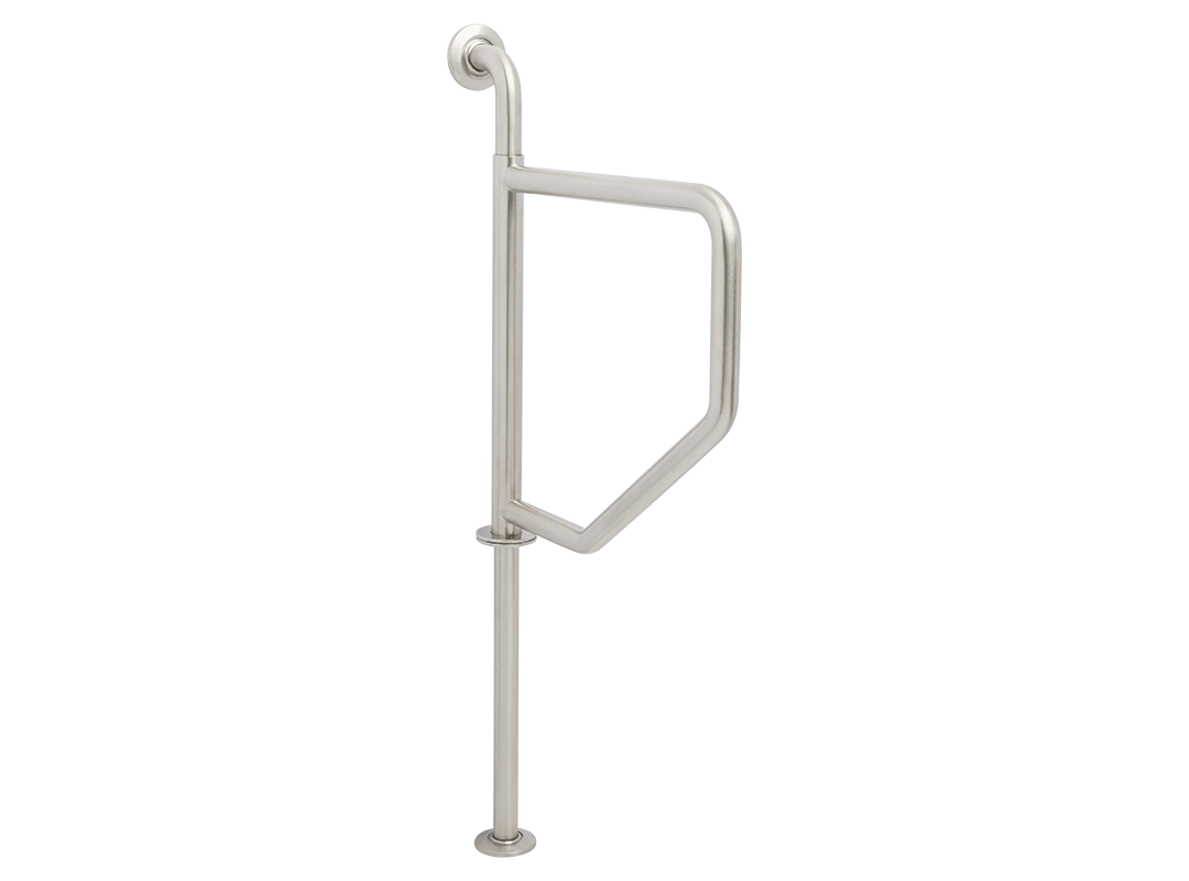 Seachrome GW-4339-Q Series  Wall-To-Floor Swing Away Grab Bar