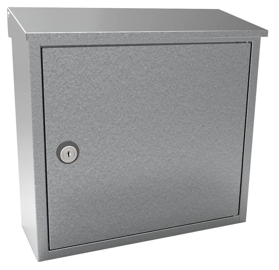 QualArc ALX-400 Allux Top Loading Wall Mount Locking Mail Box