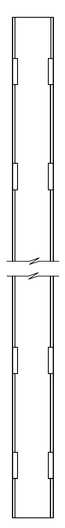 Von Duprin RGO Rod Guard Only, Stainless Steel