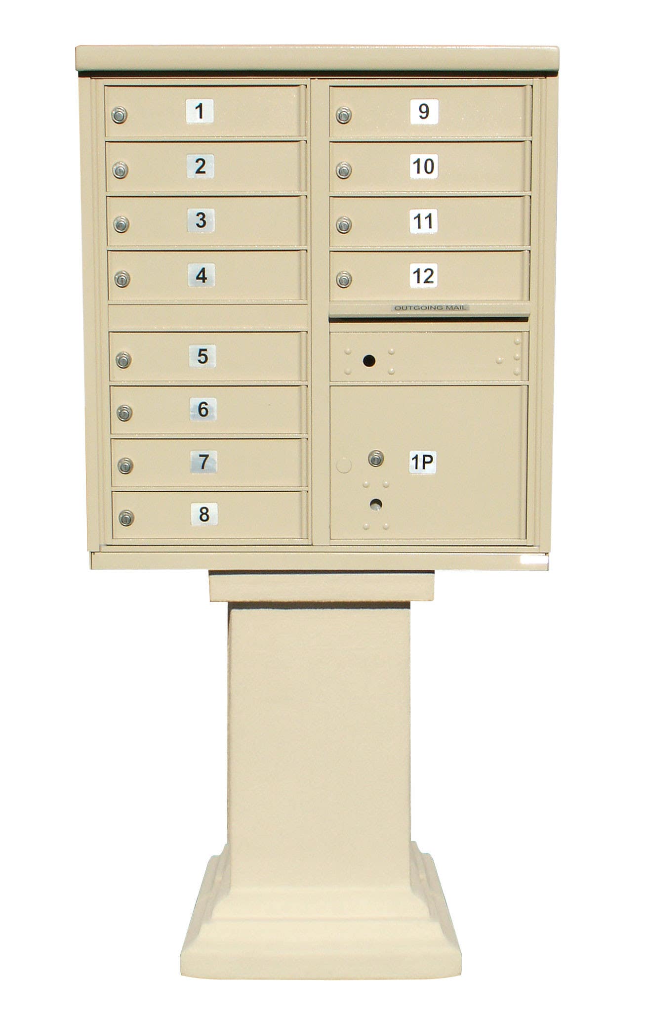 QualArc PVSC Parkview Stucco Cap, TALL, SHORT Pedestal Stucco Wraps