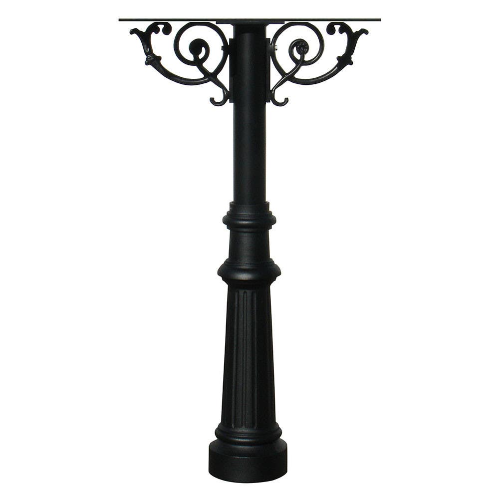 QualArc HPWS3 Hanford Triple Post System with Scroll Support braces