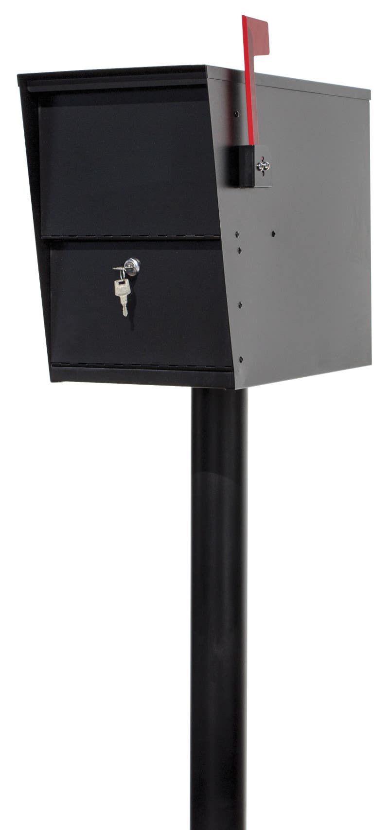 QualArc LSLM LetterSentry Locking Mailbox, Post