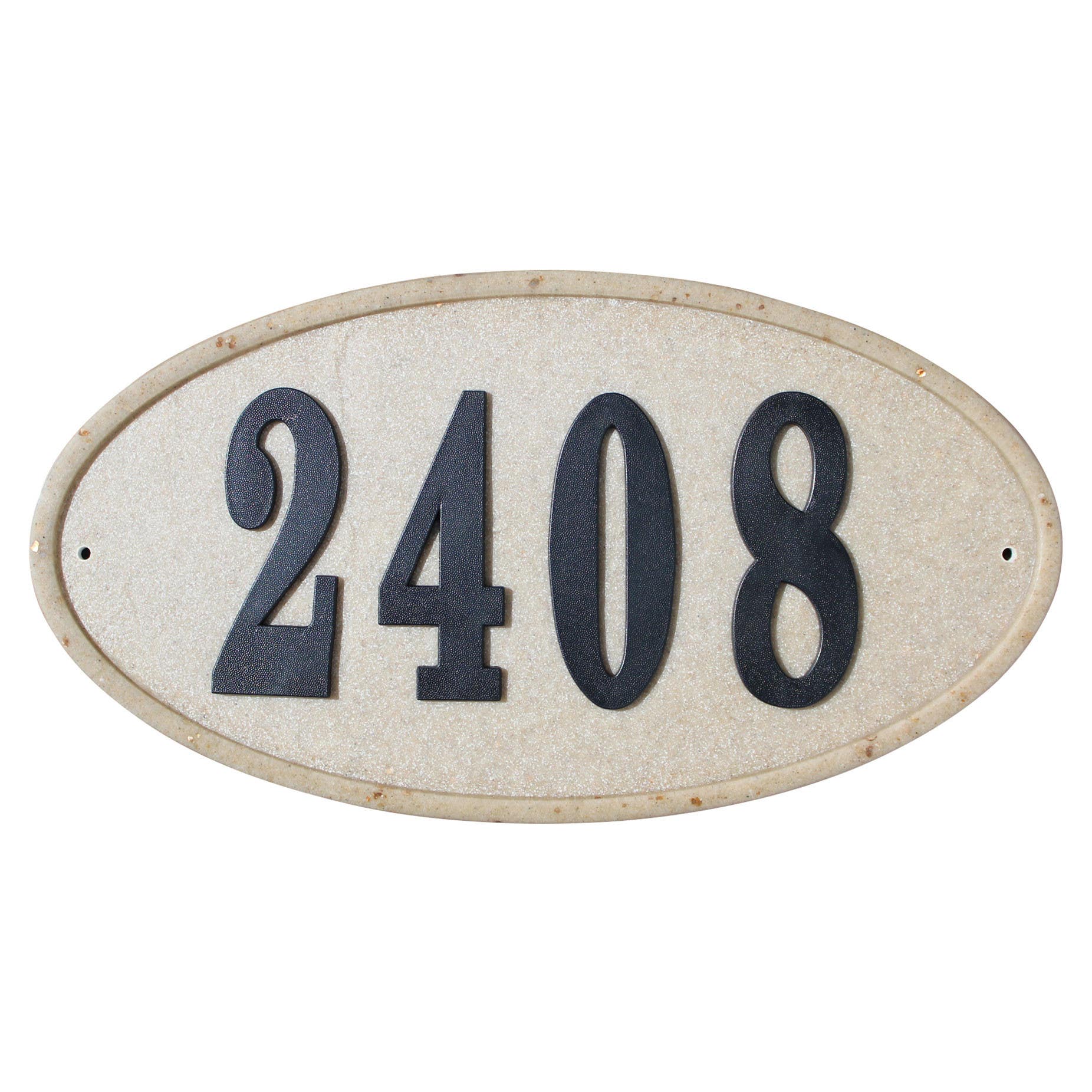 QualArc RIG Ridgestone Crushed Stone "Do it yourself kit" Address Plaque