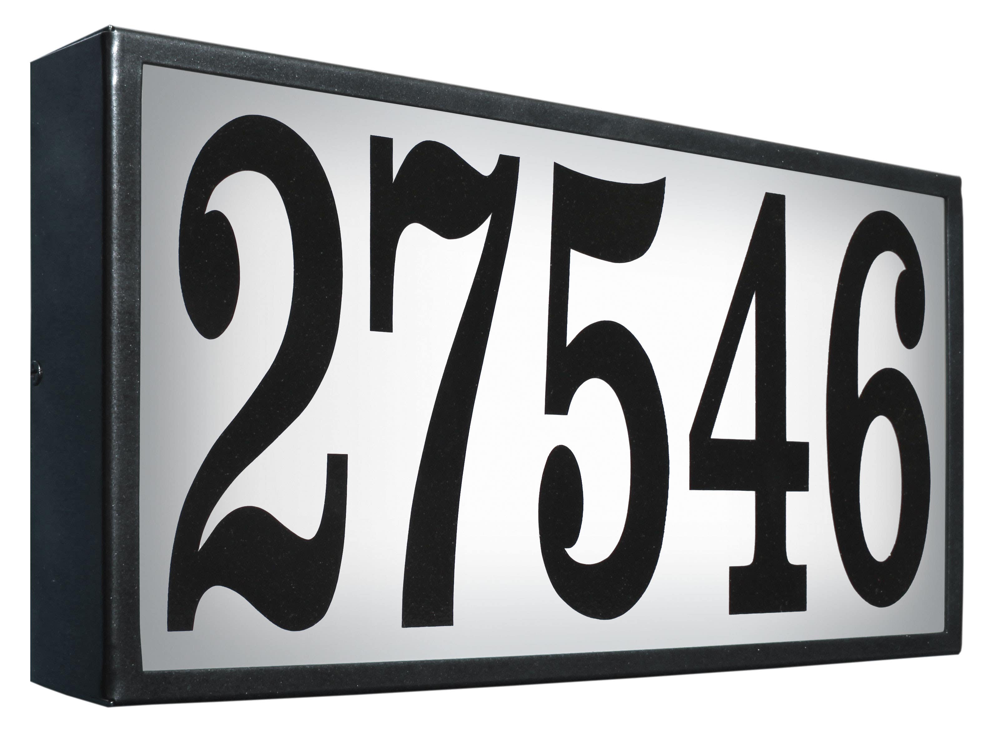 QualArc SRXL-AB13 (Xtra-Large) Lighted Address Plaque
