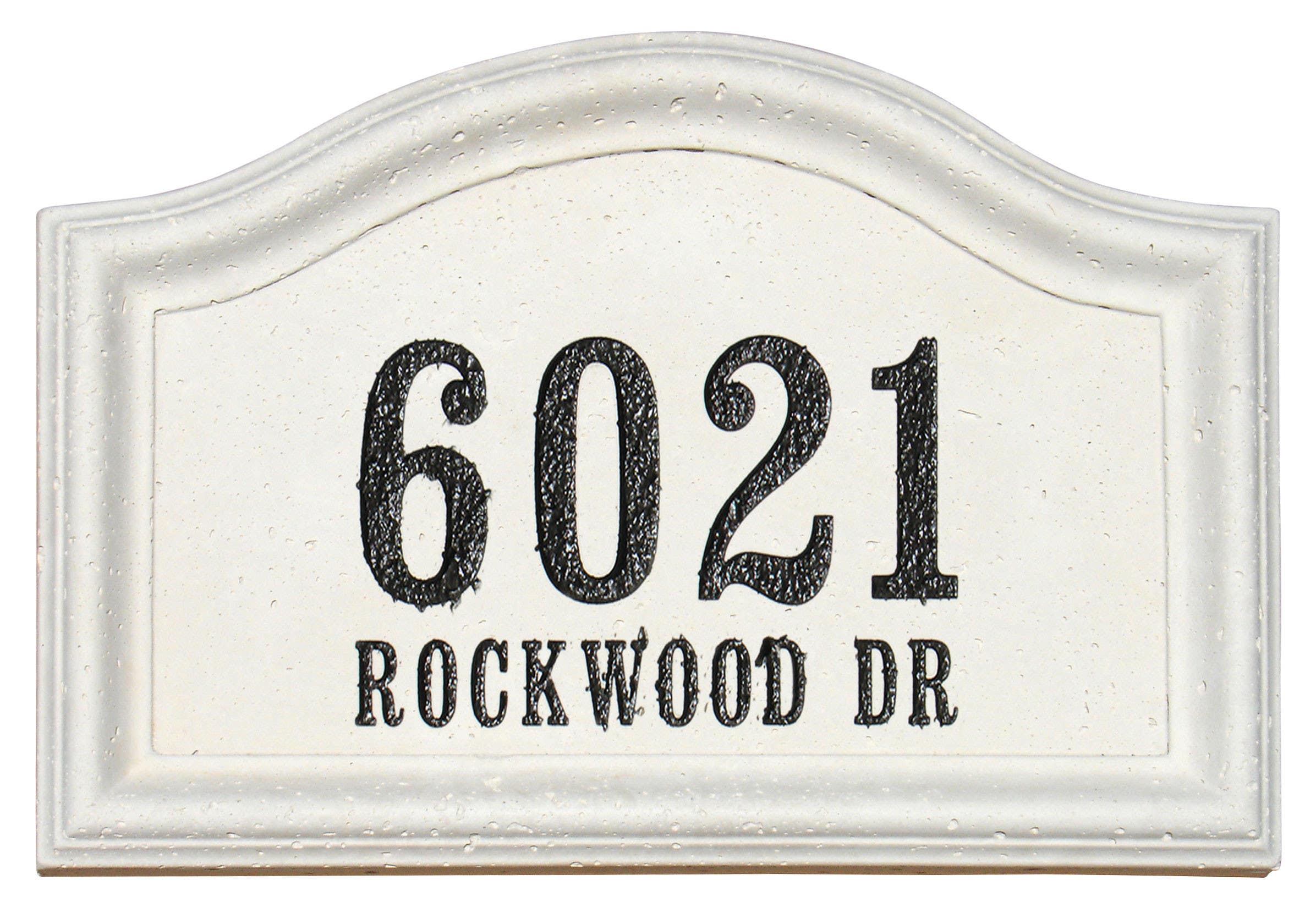 QualArc CCAB-ARC Engraved Arch Cast Concrete Block