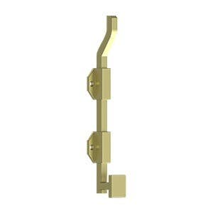Deltana FPGM Modern Offset Surface Bolt, HD, Solid Brass