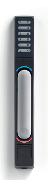 E-Line by Dirak MLR3000 Mechatronic Lock for Racks