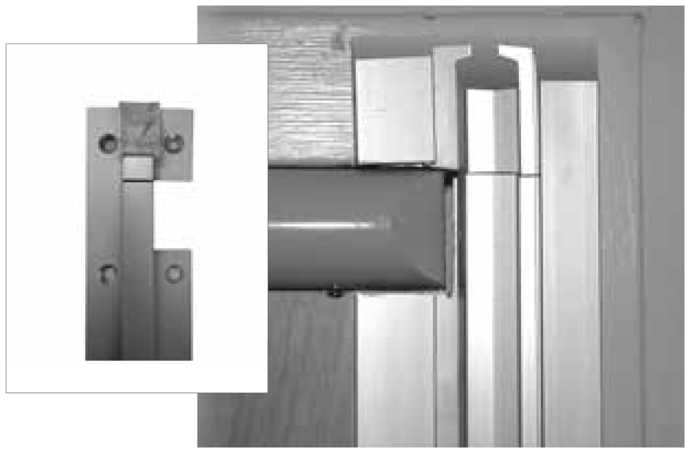 Best SEDA-ECHFS-MH-AL-4 Stanley Emergency Door Alarm Full Surface Angled Aluminum Hinge