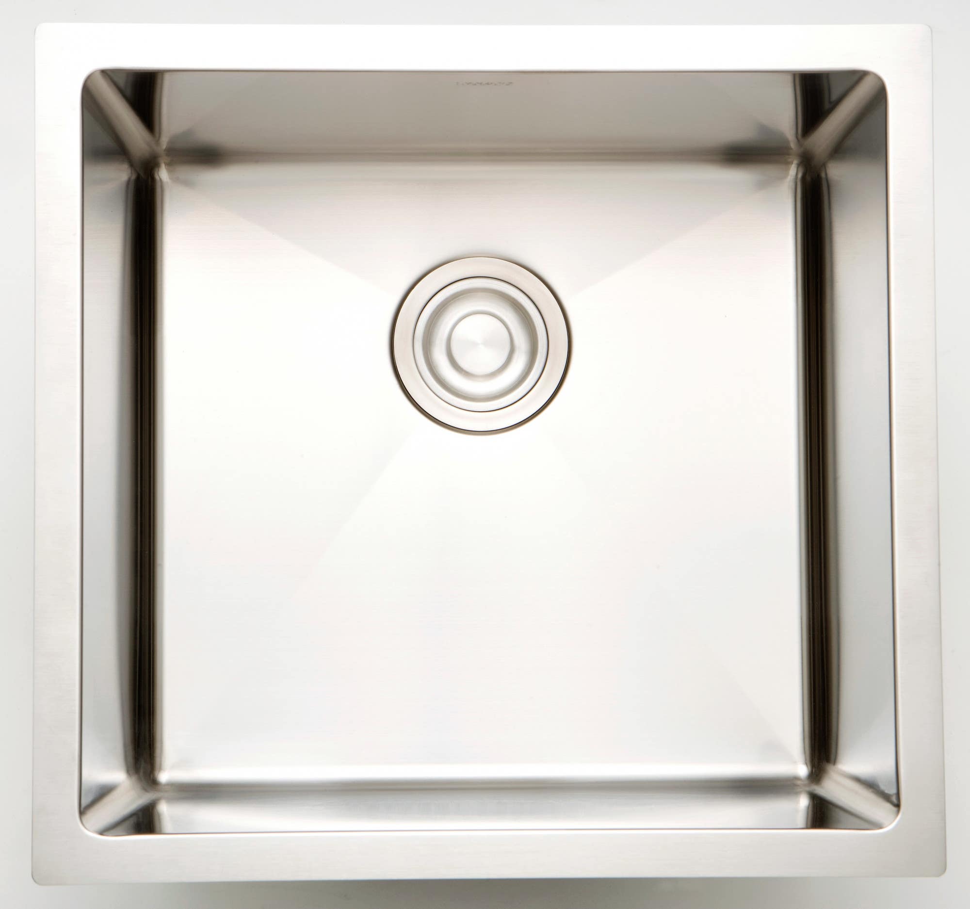 American Imaginations AI-27527/ AI-27528 15-in. W CSA Approved Chrome Kitchen Sink With Stainless Steel Finish And 18 Gauge