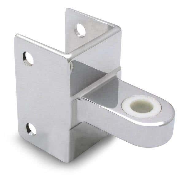 Jacknob 3630 Hinge Bracket Top Fi 1350-O w/ Zamac Material & Polished Chrome Finish