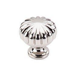Top Knobs M131 Asbury Melon Knob, 1-1/4" L x 1-1/4" W
