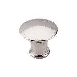 Top Knobs M130 Asbury Lund Knob, 1-1/4" L x 1-1/4" W