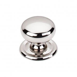 Top Knobs M1315 Asbury Victoria knob, 1-1/4"