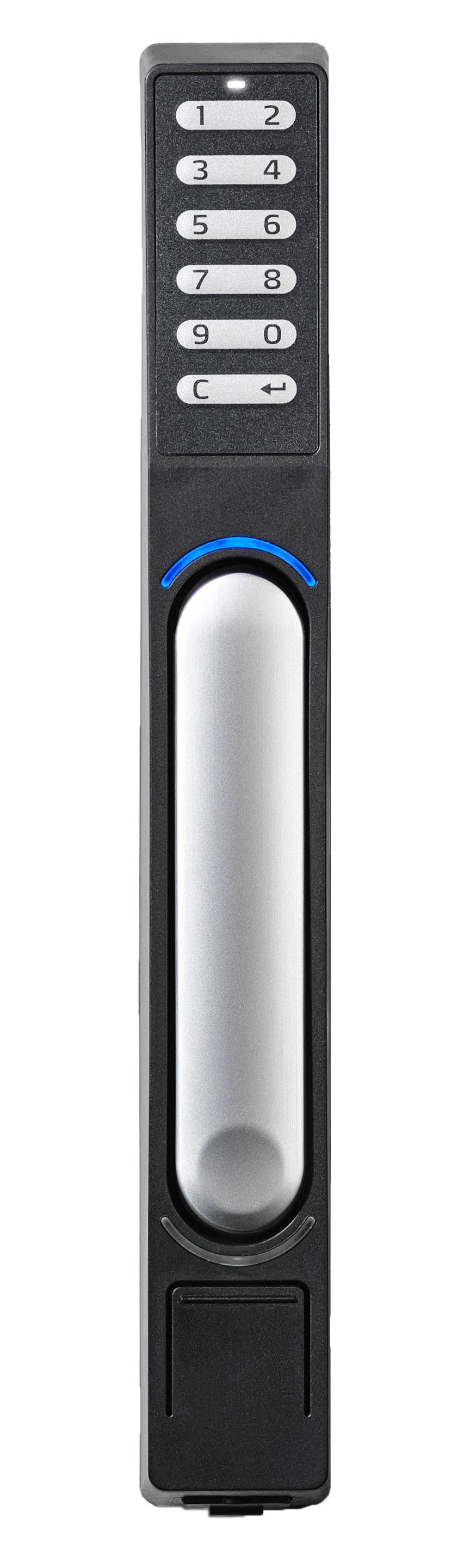 E-Line by Dirak MLR2000 Mechatronic Lock for Racks, Hybrid Reader