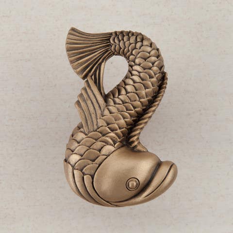 Acorn DP5 Dolphin Cabinet Knob, 1-3/4" x 1-1/8"