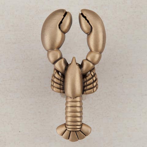 Acorn DP8 Lobster Cabinet Knob, 2" x 1"