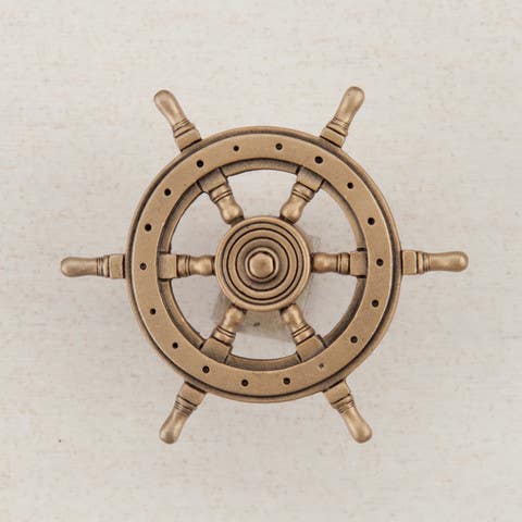 Acorn DPC Ship's Wheel Cabonet Knob, 1-3/4" x 1-3/4"